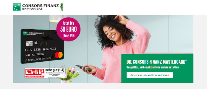 Consors Finanz Mastercard: Kostenlose Kreditkarte im Check